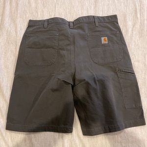 Mens Gray Carhartt Relaxed Fit Shorts Size 40 Waist